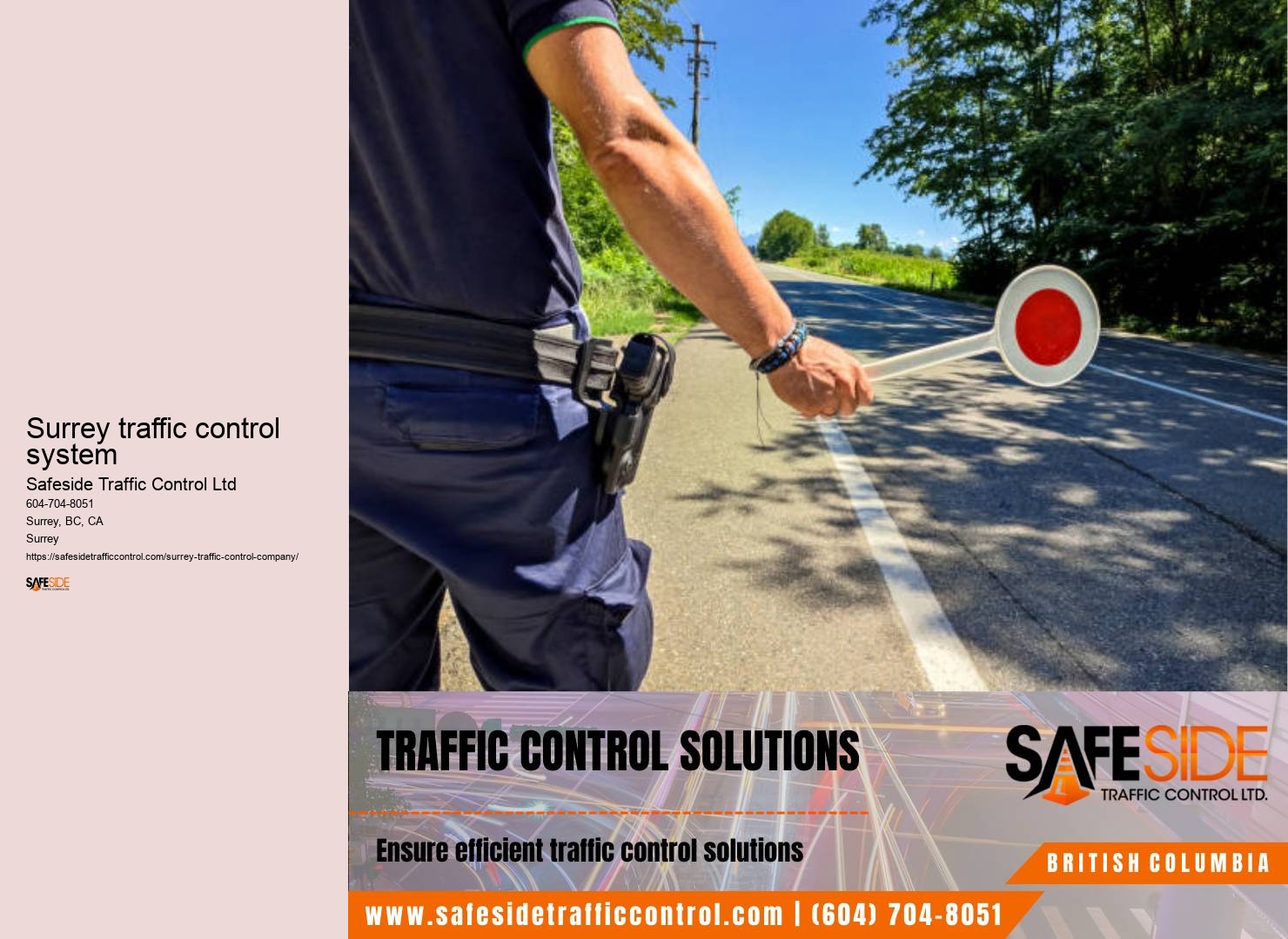Surrey traffic control algorithm support