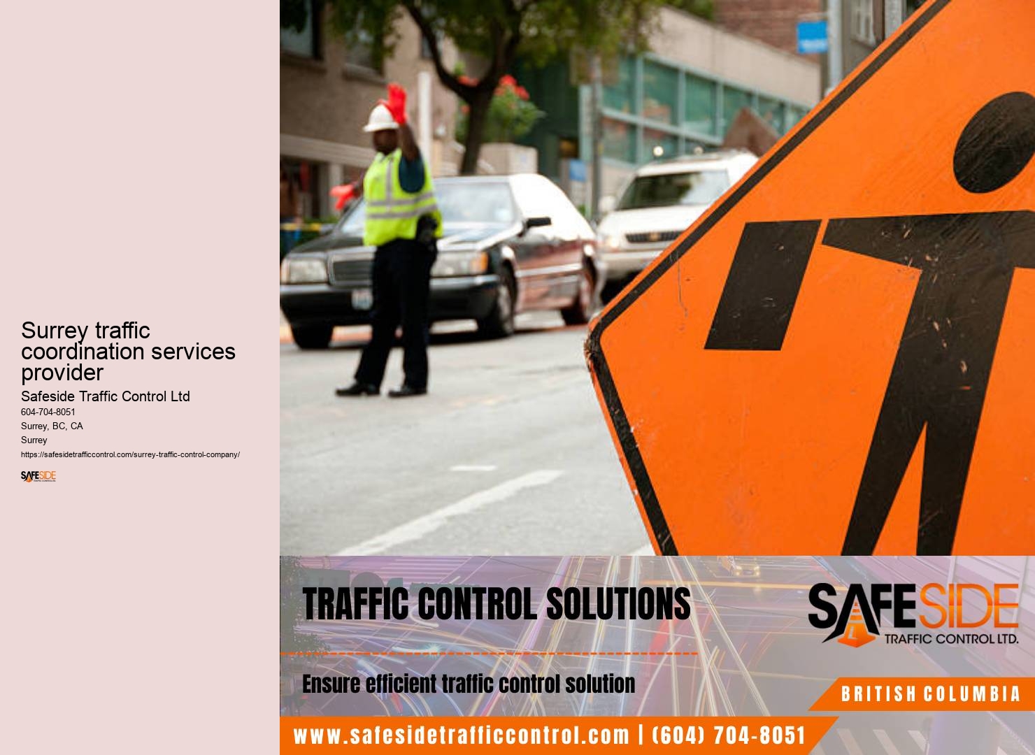 Surrey traffic control optimization services