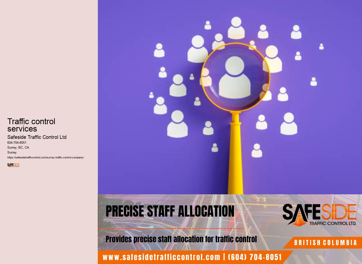 Surrey traffic control algorithm solutions provider