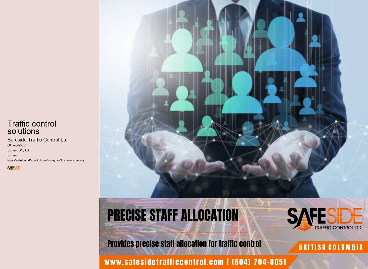 Surrey traffic control data analytics