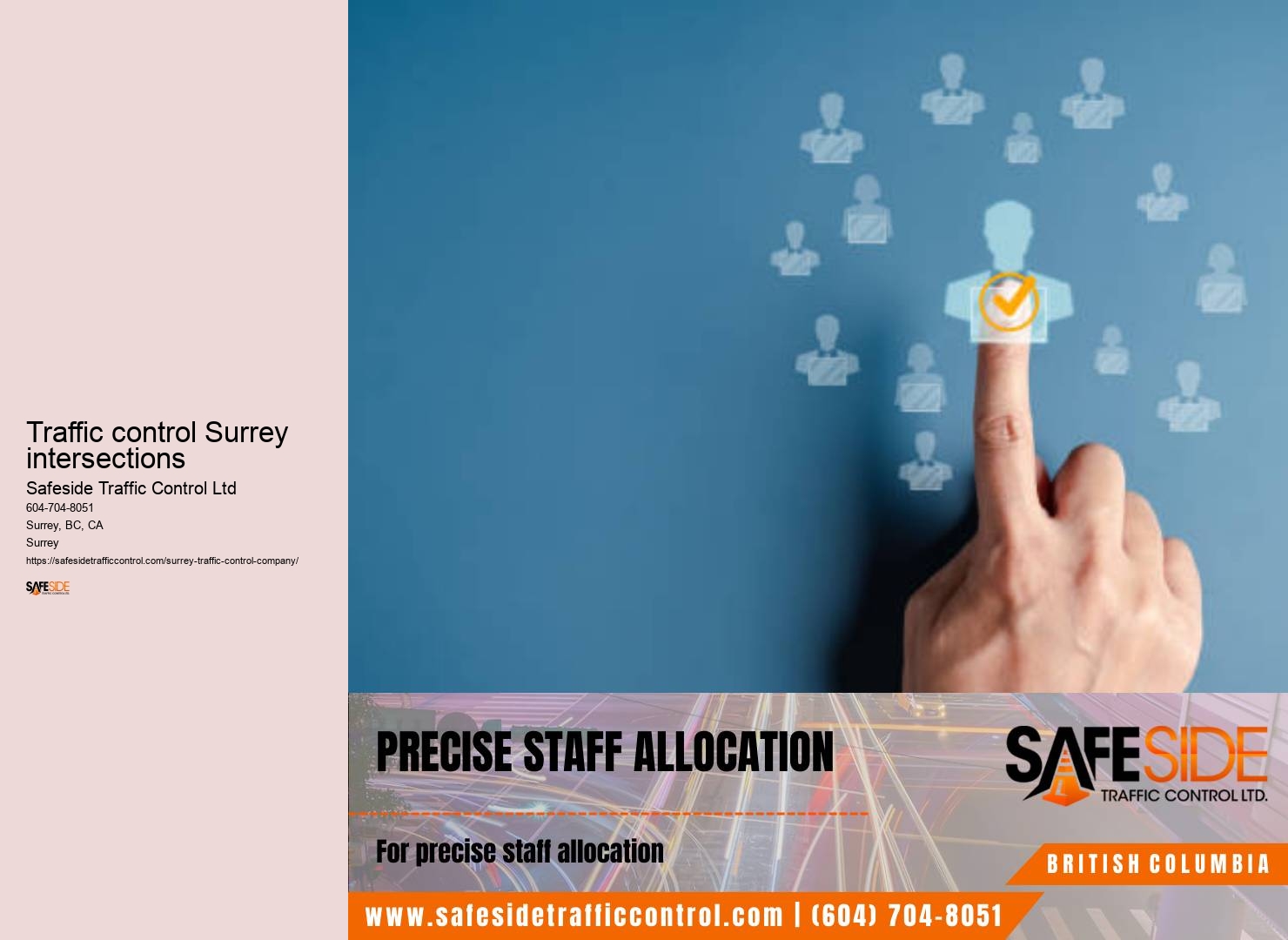 Surrey traffic flow management