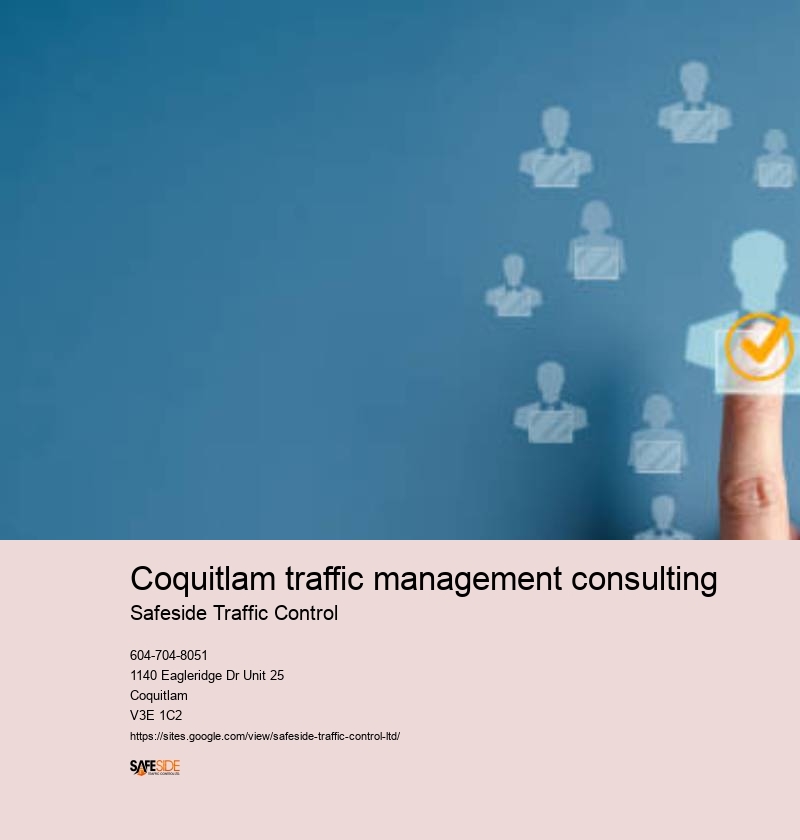 Coquitlam traffic control signage