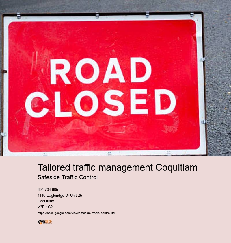 Coquitlam construction traffic flagging