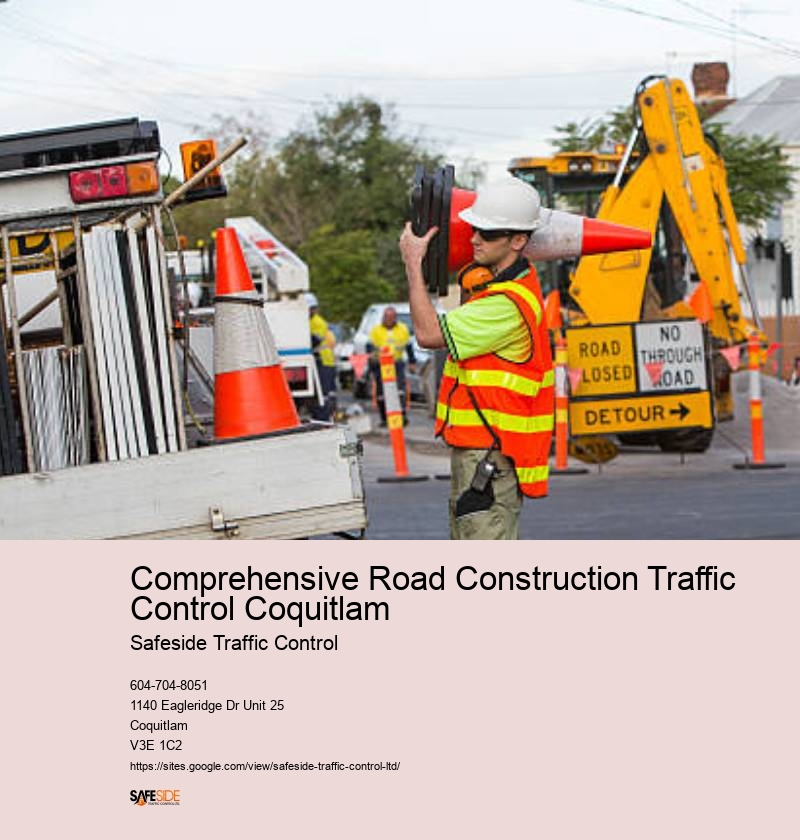 Comprehensive Road Construction Traffic Control Coquitlam traffic control device installation