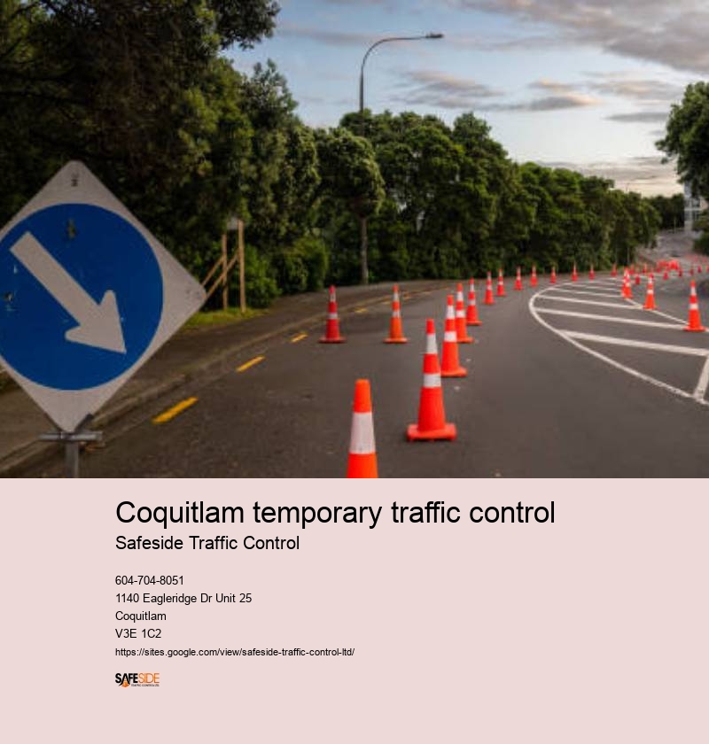 Coquitlam temporary traffic control Urban Traffic Solutions