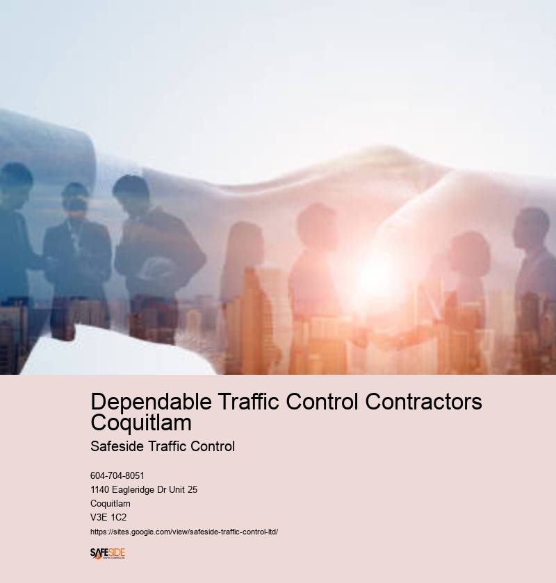 Certified traffic control experts Dependable Traffic Control Contractors Coquitlam