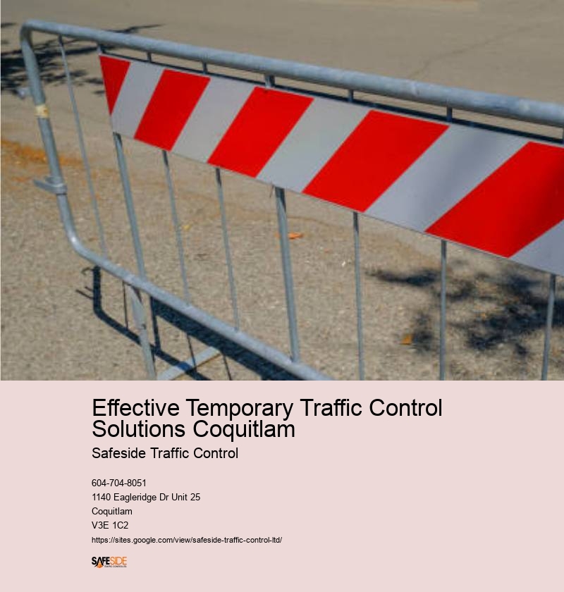 Trusted traffic control Effective Temporary Traffic Control Solutions Coquitlam