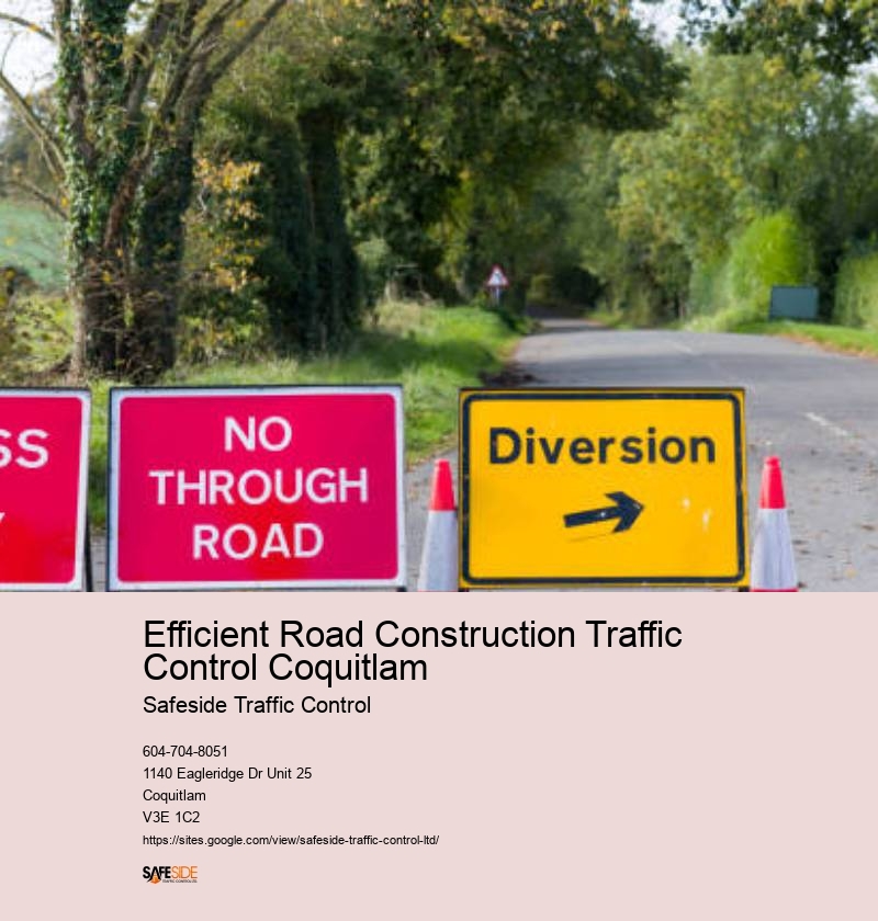 Event traffic management Efficient Road Construction Traffic Control Coquitlam