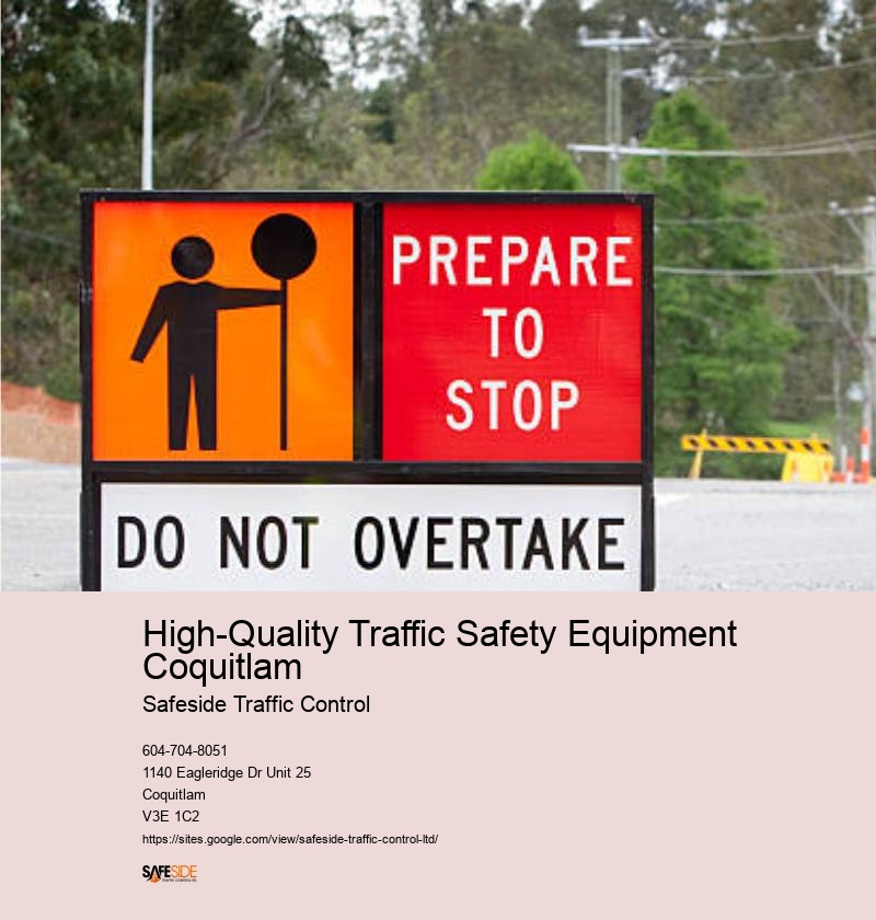 Proven Pedestrian Management High-Quality Traffic Safety Equipment Coquitlam
