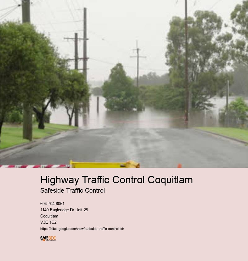Exceptional Traffic Flagging Services Highway Traffic Control Coquitlam