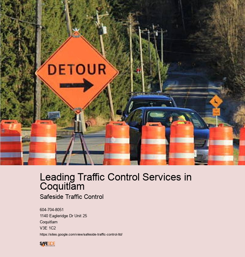 High-Quality Traffic Safety Equipment Leading Traffic Control Services in Coquitlam