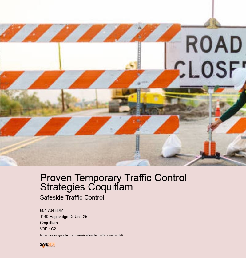 Superior Road Construction Traffic Control in Proven Temporary Traffic Control Strategies Coquitlam