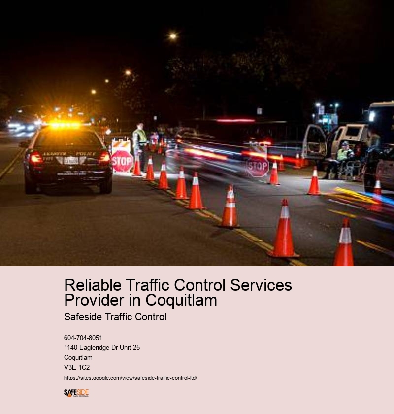 Efficient Road Construction Traffic Control Reliable Traffic Control Services Provider in Coquitlam