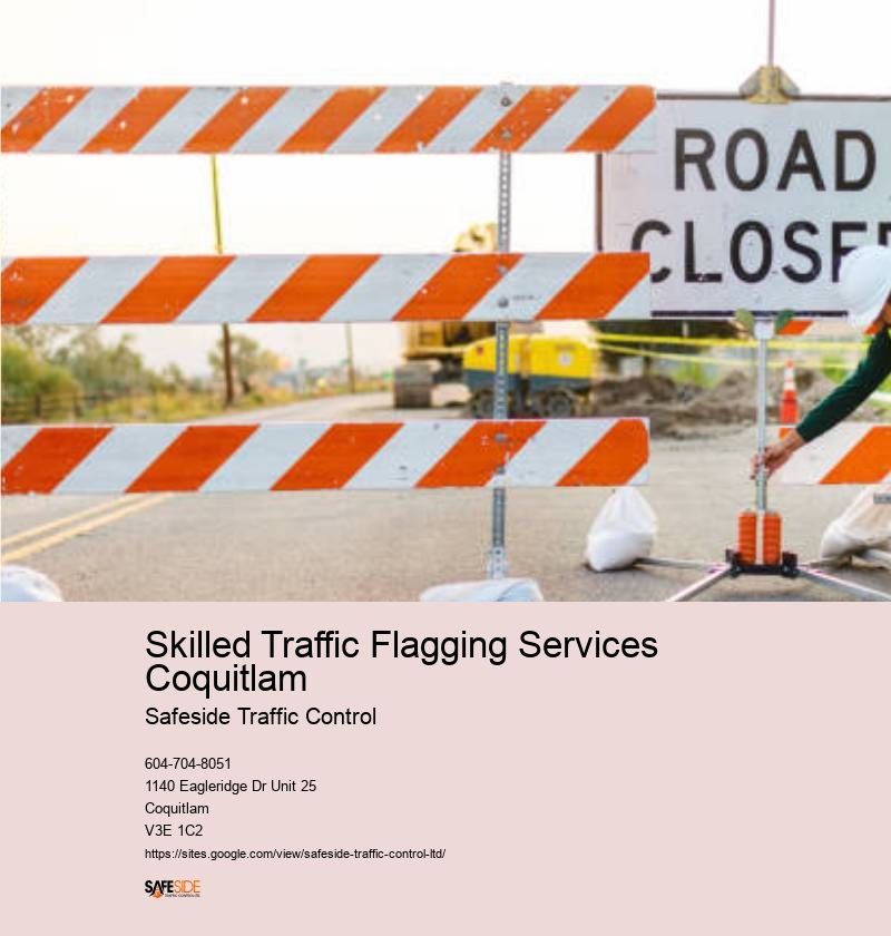 Reliable Traffic Flow Management Skilled Traffic Flagging Services Coquitlam