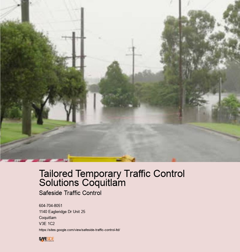 Tailored Temporary Traffic Control Solutions Coquitlam traffic control coordinator