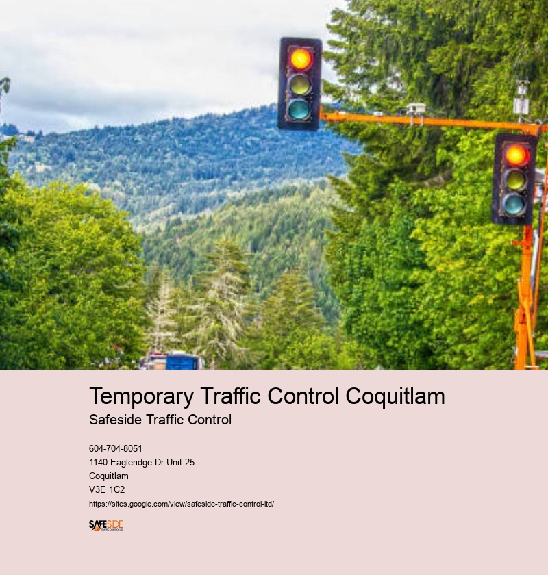 Temporary Traffic Control Coquitlam Construction Site Safety