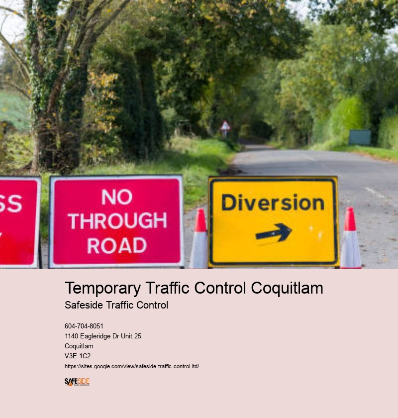 Traffic flow optimization Temporary Traffic Control Coquitlam