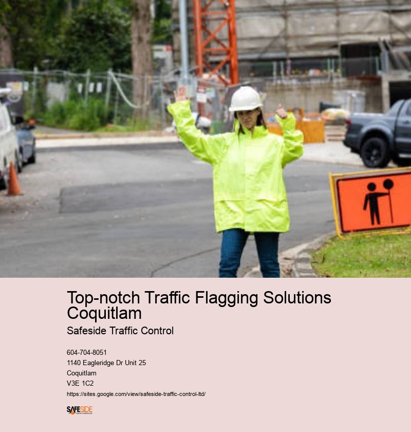 Comprehensive Pedestrian Safety Top-notch Traffic Flagging Solutions Coquitlam
