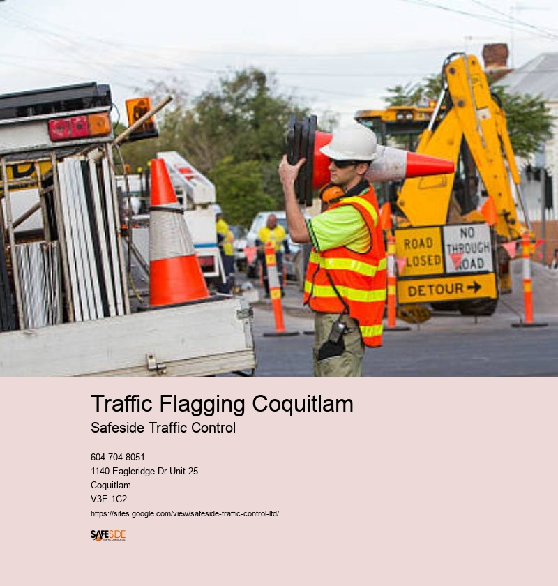 Traffic Flagging Coquitlam street traffic control