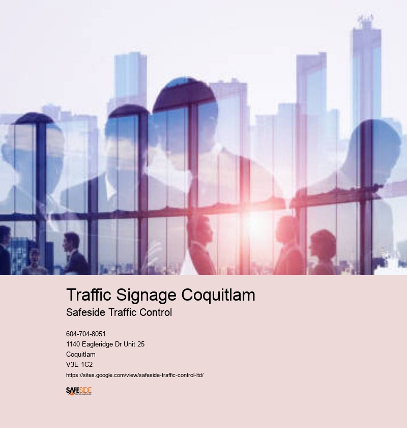 Traffic Signage Coquitlam traffic control flagging companies