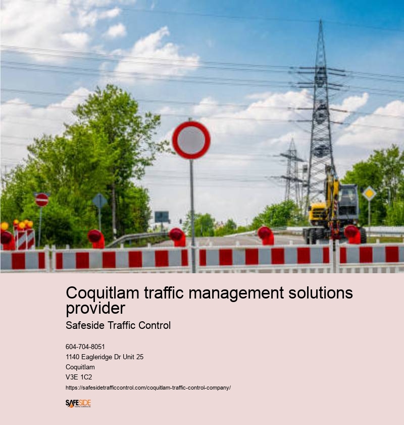 Traffic direction solutions in Coquitlam