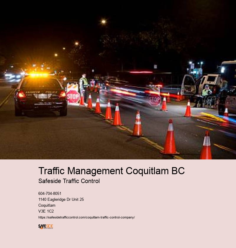 Traffic control signs Coquitlam