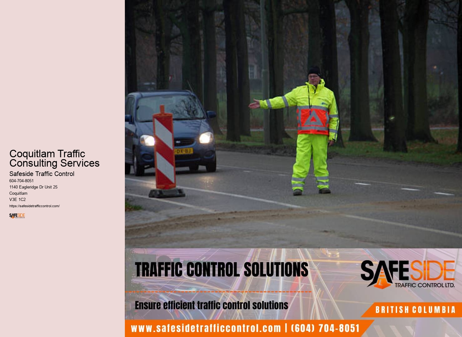 Coquitlam Traffic Consulting Services Traffic Control Permits
