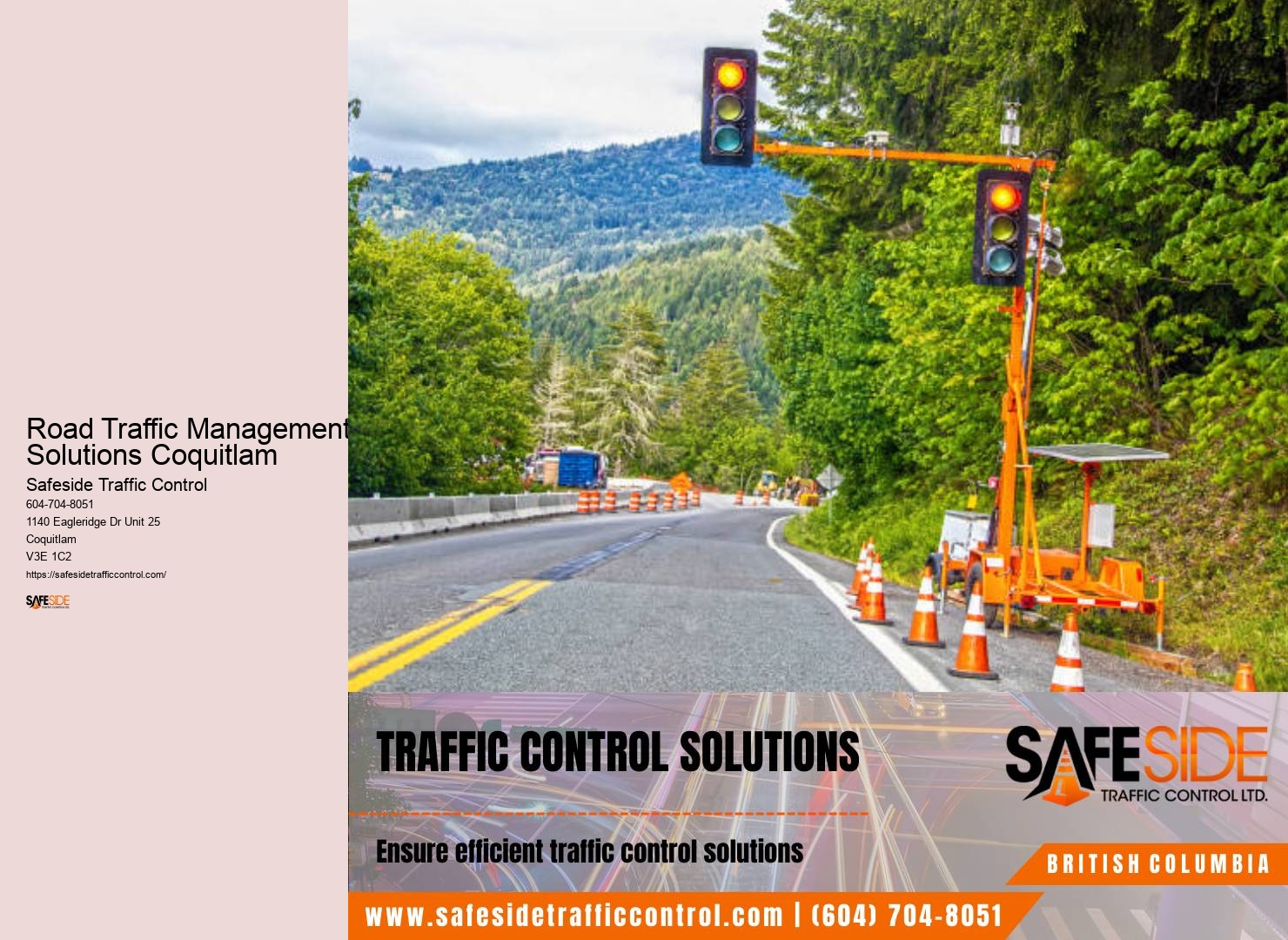 Road Traffic Management Solutions Coquitlam traffic control experts for events