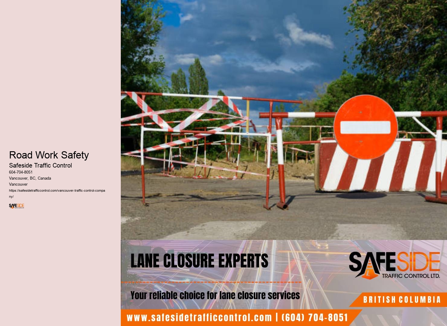 Vancouver Road Work Safety Solutions
