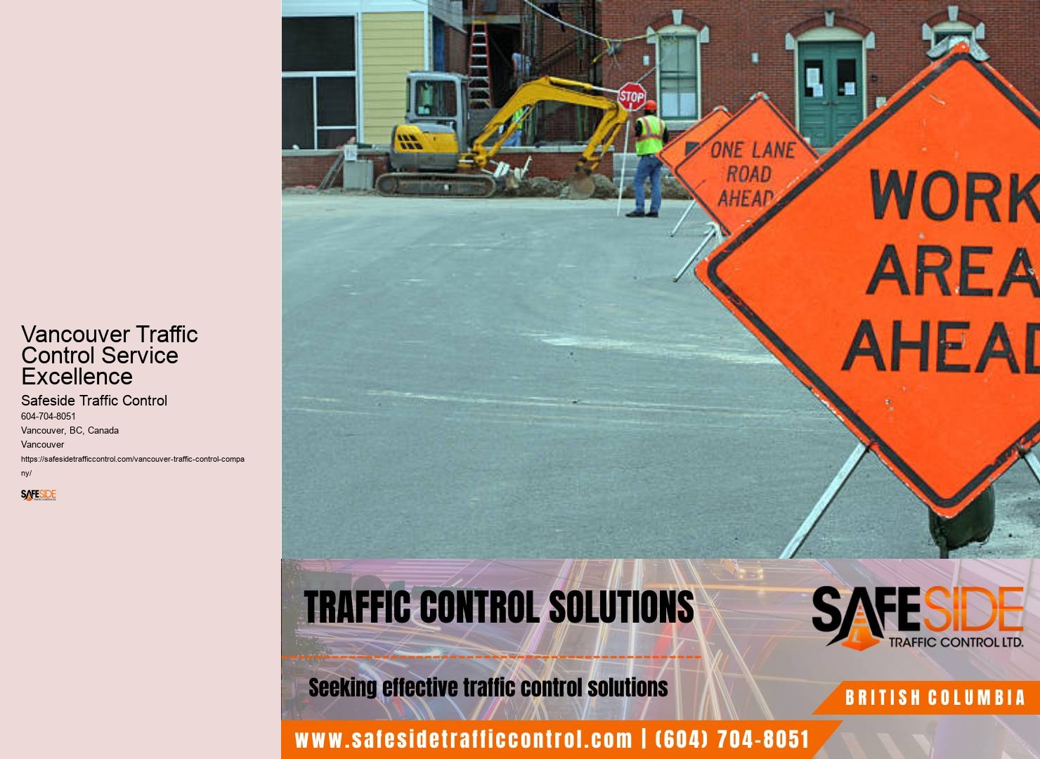 Comprehensive Traffic Control Training Programs Vancouver