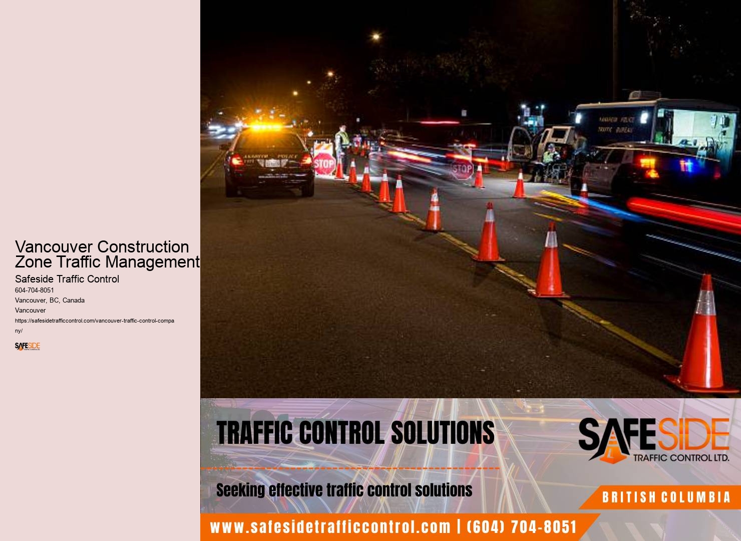 Advanced Traffic Control Training Courses in Vancouver