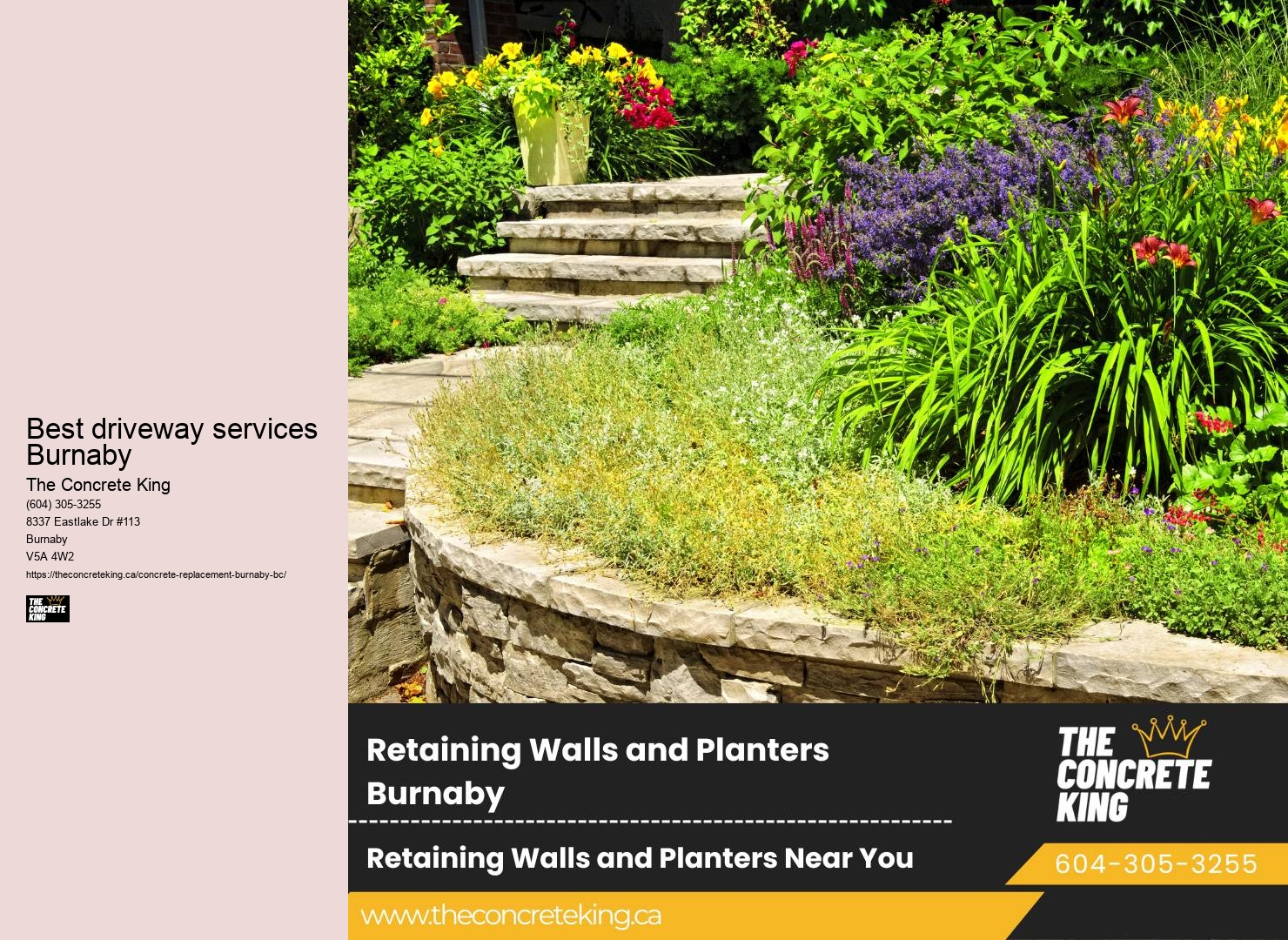 Reliable Driveway Paving Replacement Best driveway services Burnaby