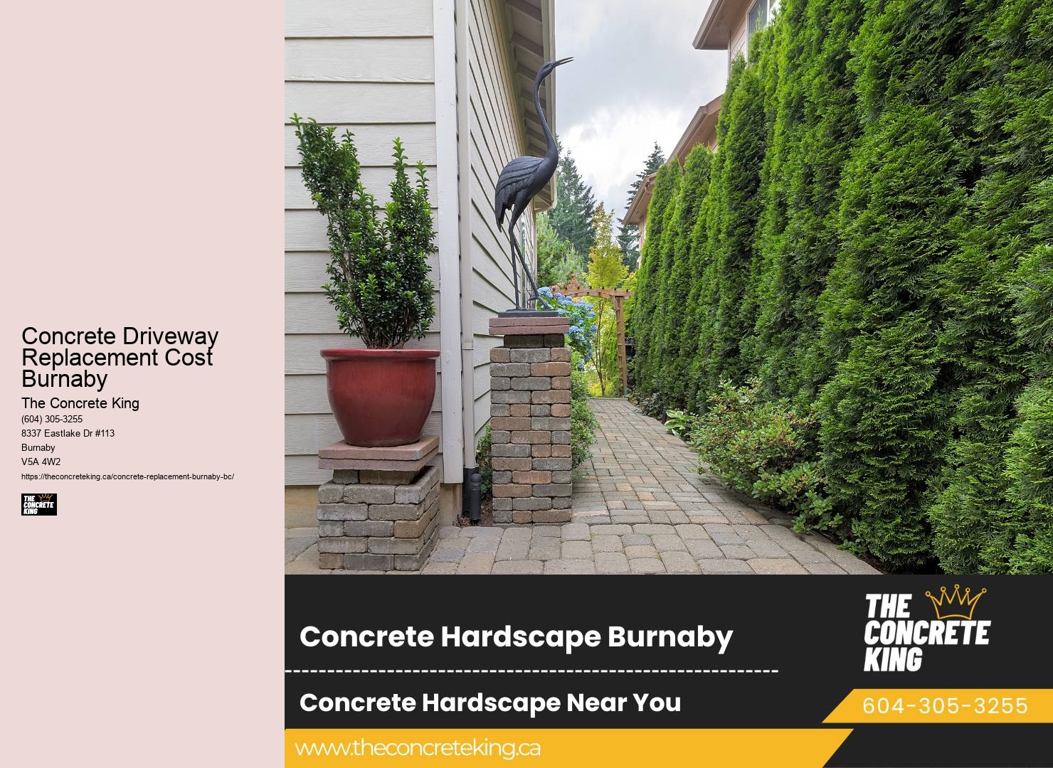 Driveway Concrete Sealing Experts Concrete Driveway Replacement Cost Burnaby