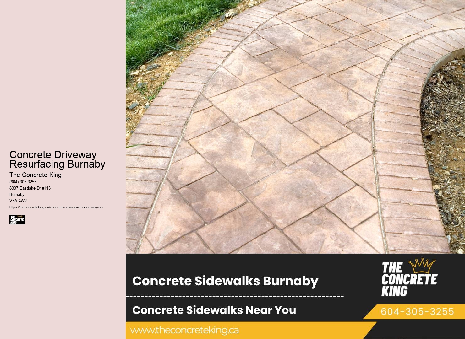 Residential Driveway Paving Concrete Driveway Resurfacing Burnaby