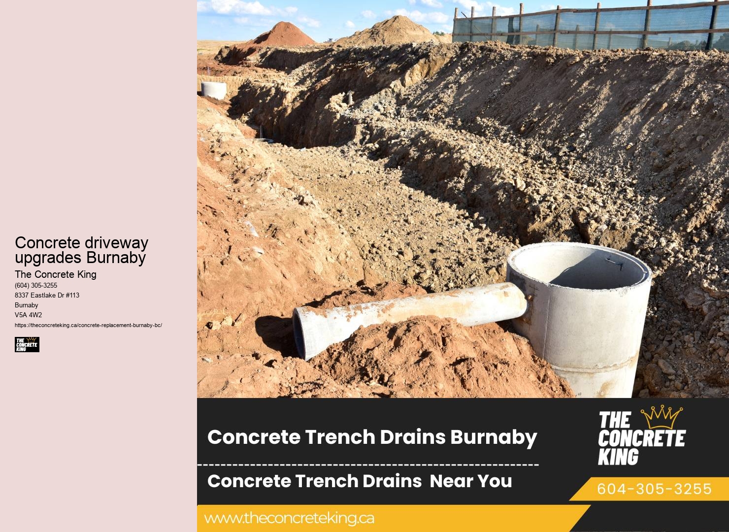 Custom driveway solutions Concrete driveway upgrades Burnaby