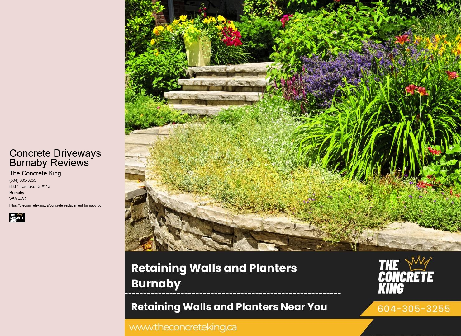 Concrete Driveways Burnaby Reviews concrete driveway contractors