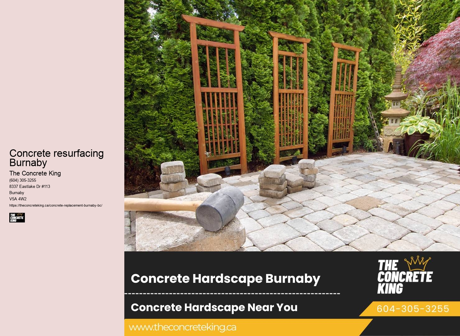 Gravel Driveway Installation Concrete resurfacing Burnaby