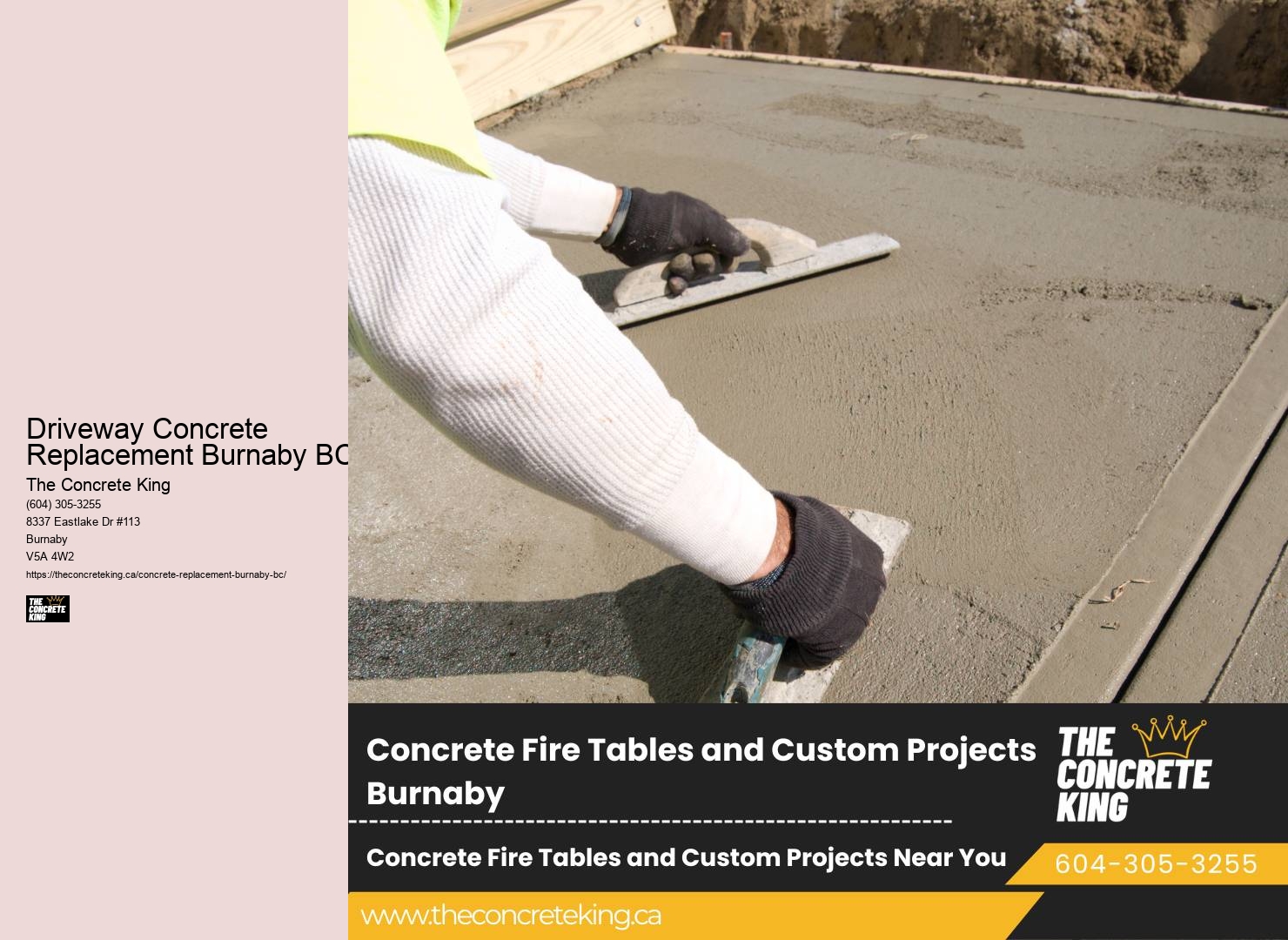 Driveway Concrete Replacement Burnaby BC Driveway Concrete Coating