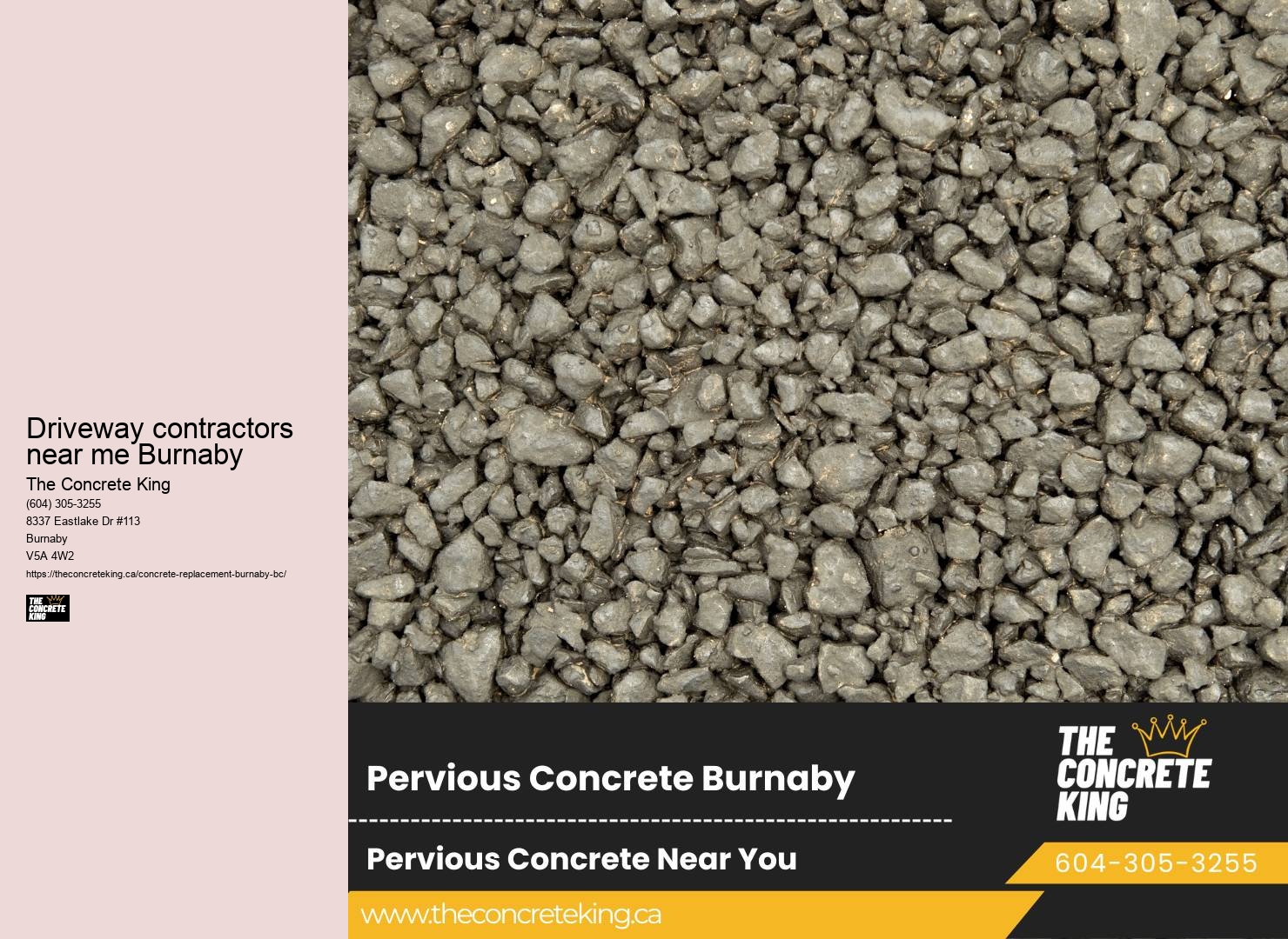Concrete Driveway Repair Services Driveway contractors near me Burnaby