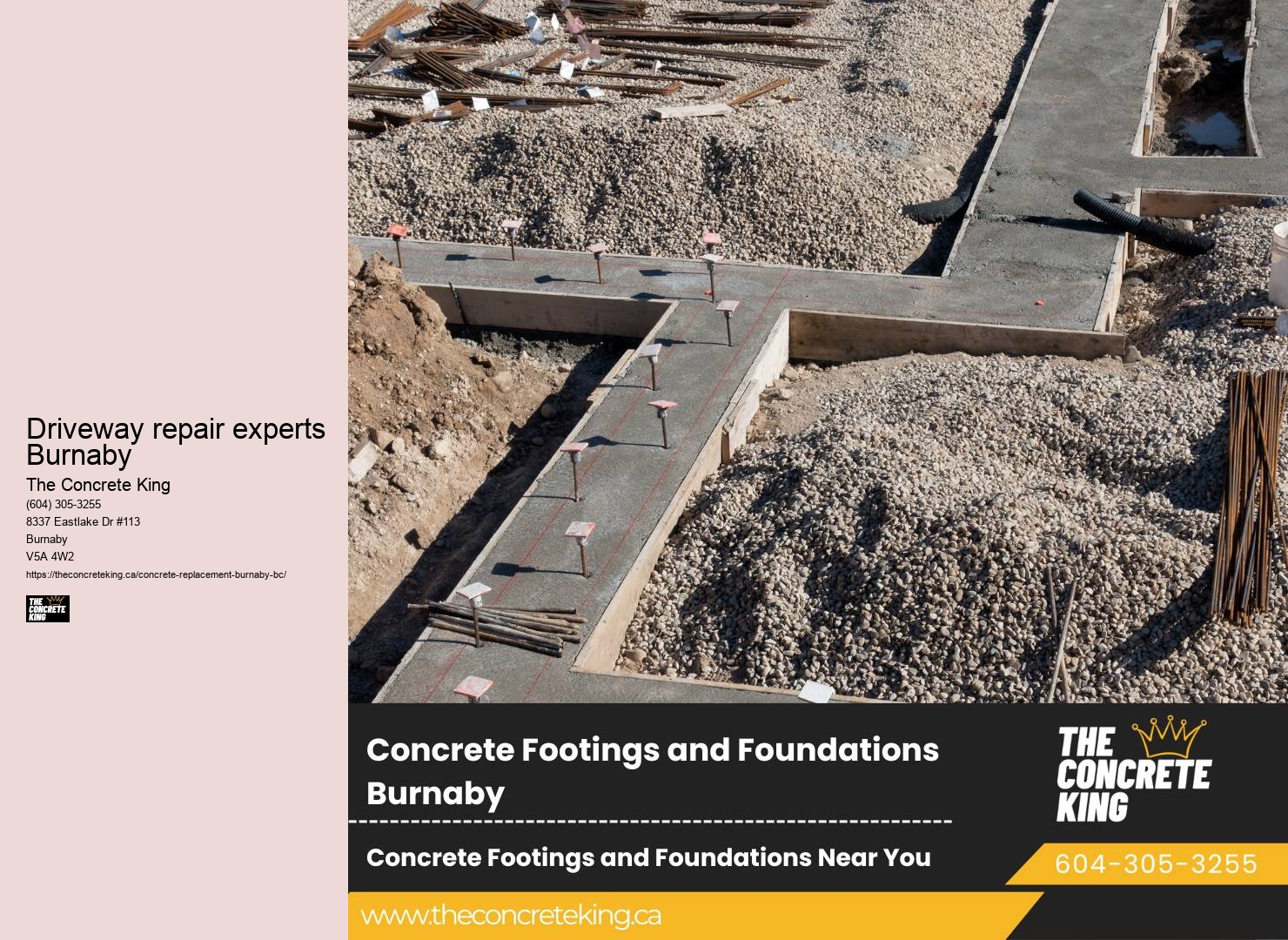 Concrete Driveway Repair Driveway repair experts Burnaby BC