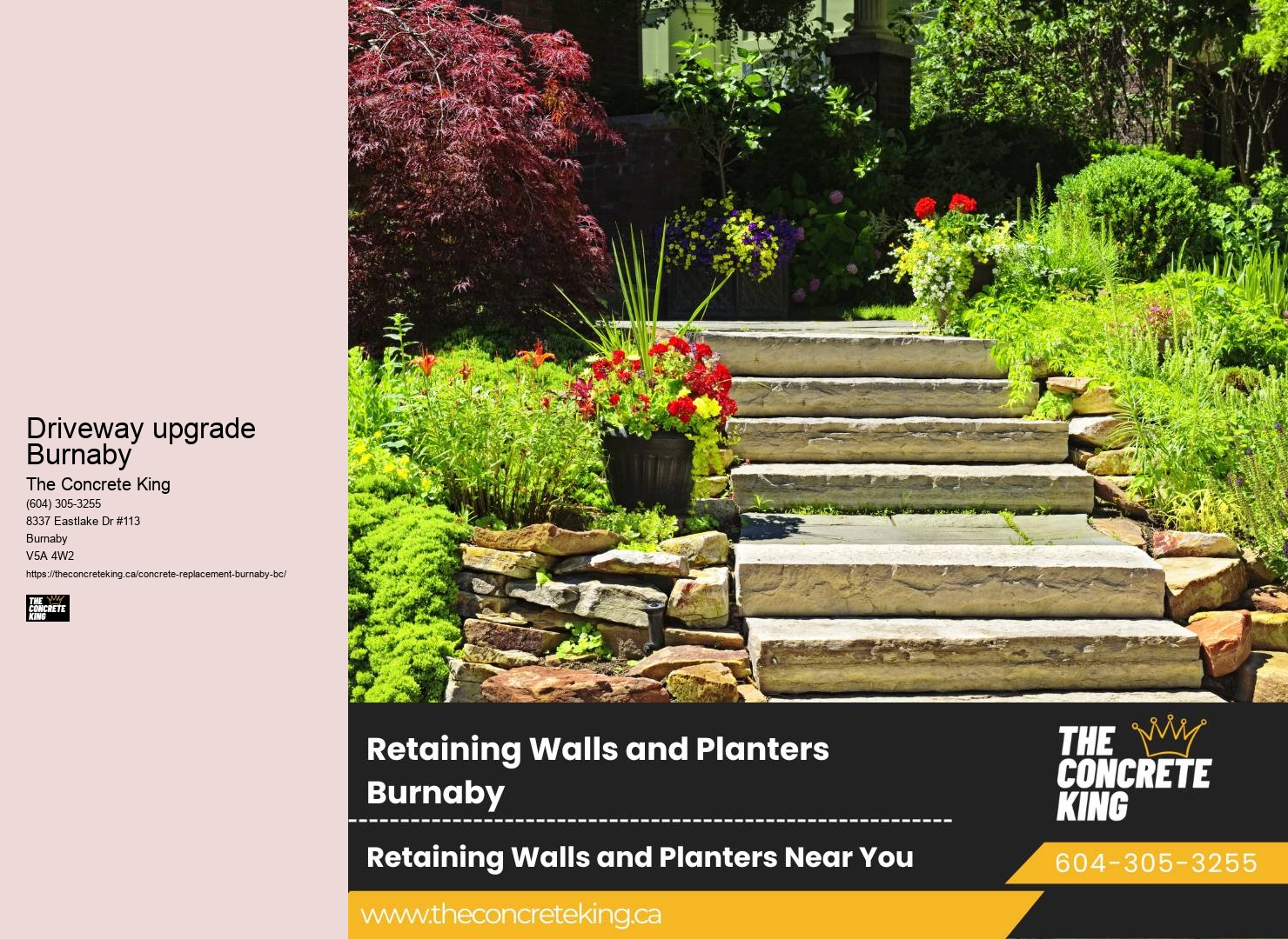 Trusted Driveway Installation Driveway upgrade Burnaby BC