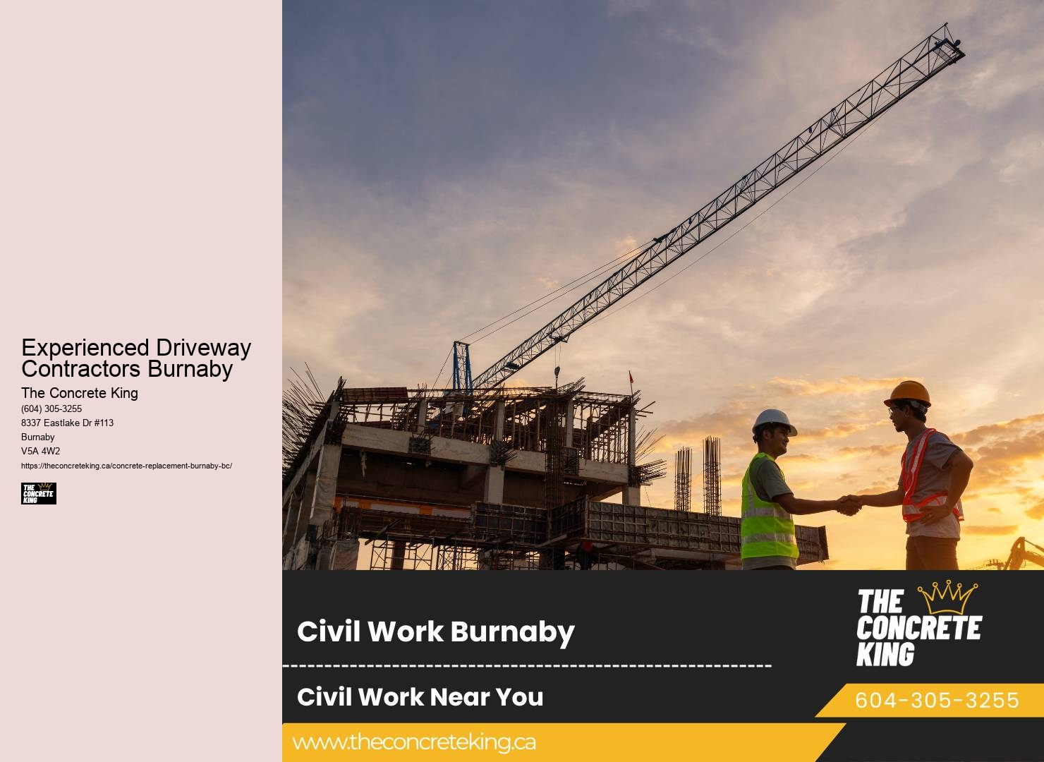 Driveway repair Experienced Driveway Contractors Burnaby BC