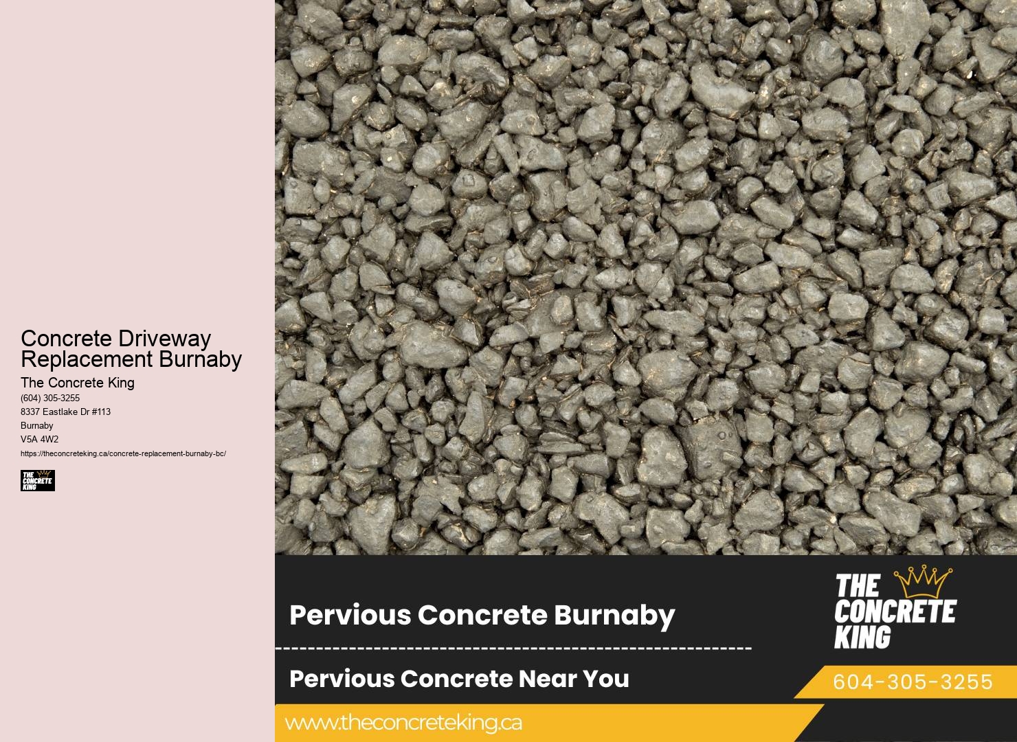 Concrete Driveway Replacement Burnaby driveway renovation