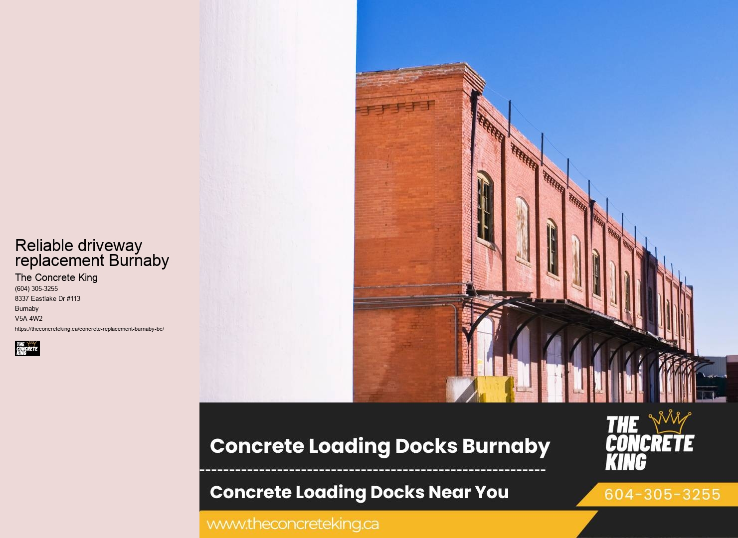 Professional Concrete Driveway Reliable driveway replacement Burnaby
