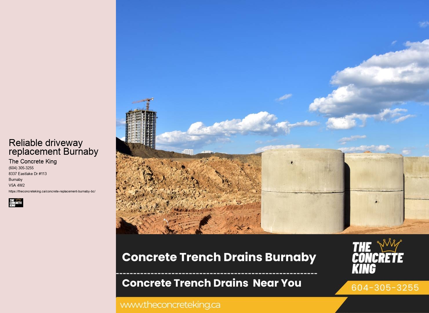 Professional Concrete Driveway Contractors Reliable driveway replacement Burnaby BC