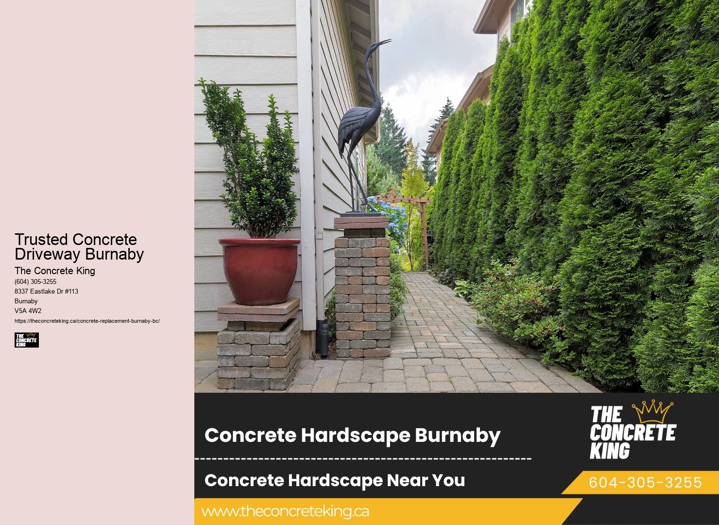 Concrete driveway companies Trusted Concrete Driveway Burnaby