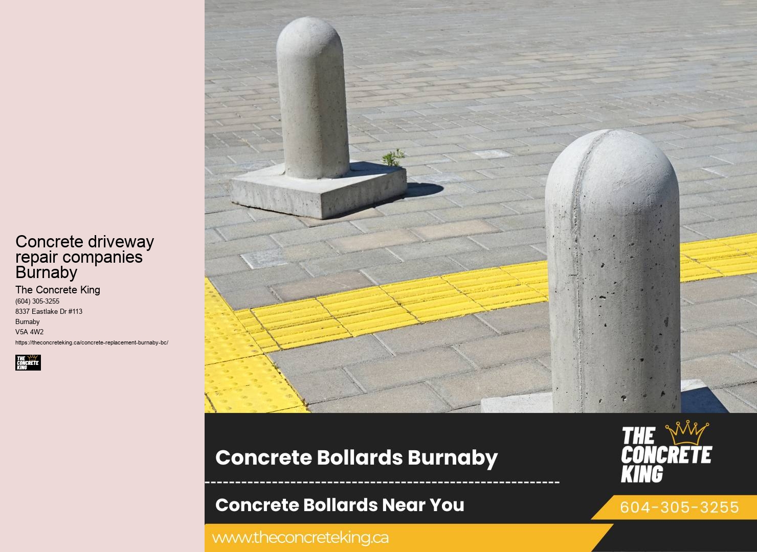 Concrete driveway repair companies Burnaby driveway patching